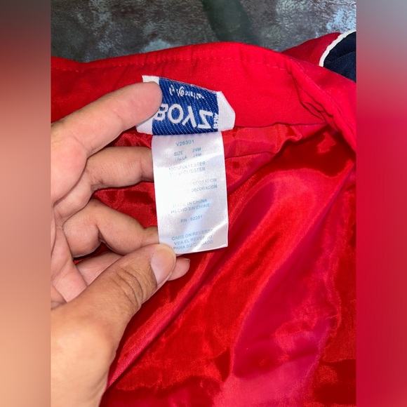 Nannette | Red puff vest | size 24m - Picture 5 of 6